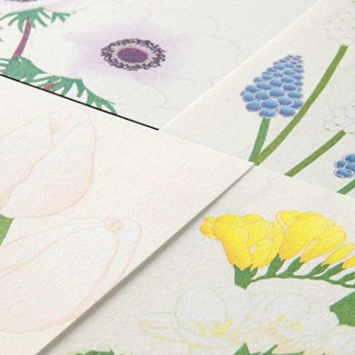 Spring Flowers Letter Pad + Envelopes