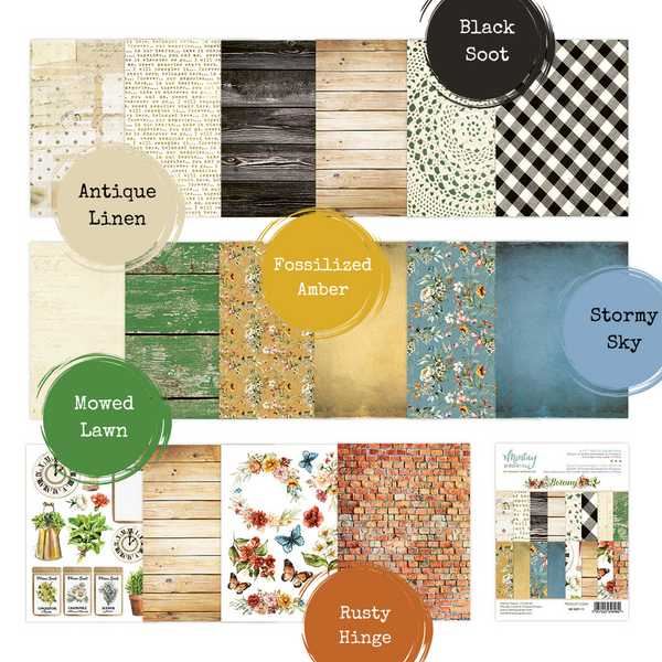 Botany 6x8 Double-Sided Add-On Paper Collection