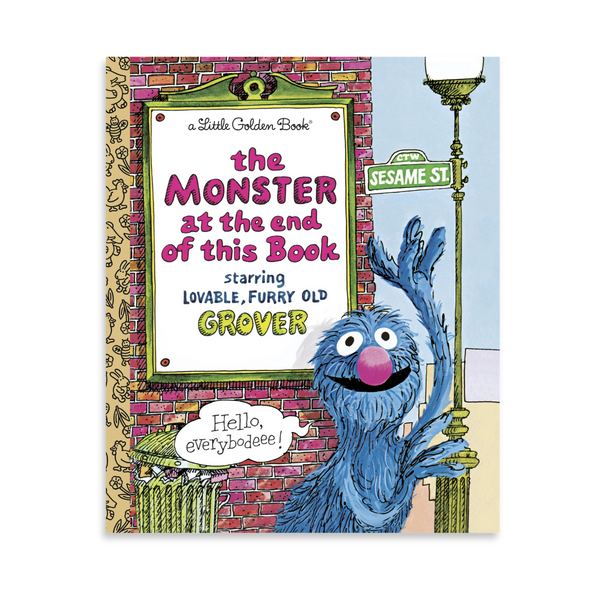 The Monster at the End of This Book {Sesame Street} | Little Golden Book