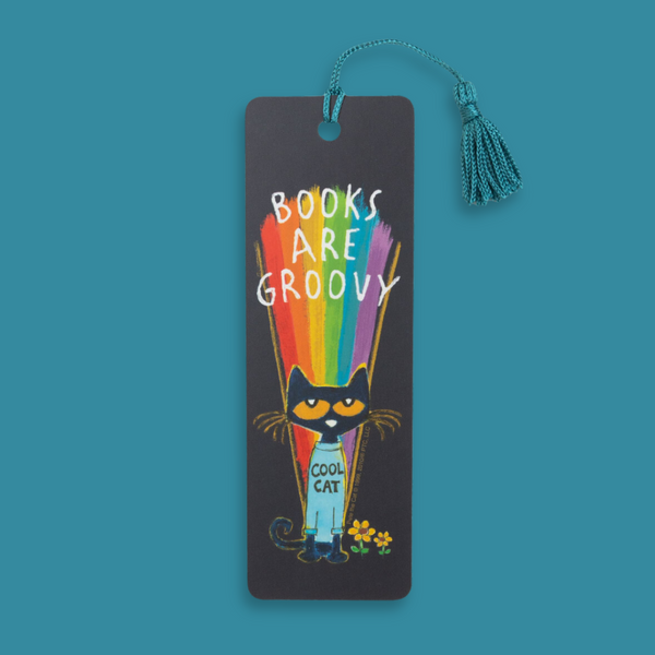 Pete the Cat: Books are Groovy Bookmark