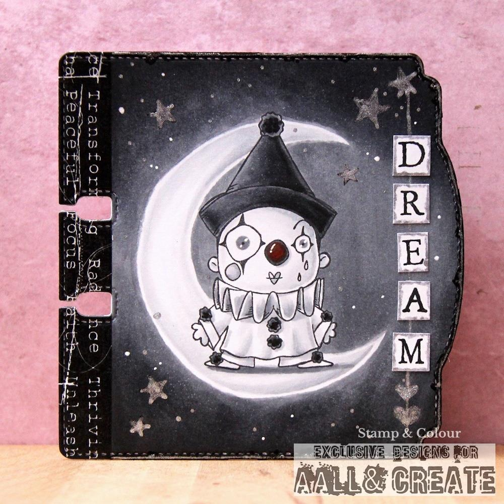 Pierrot and Mime A7 Stamp Set No. 1210