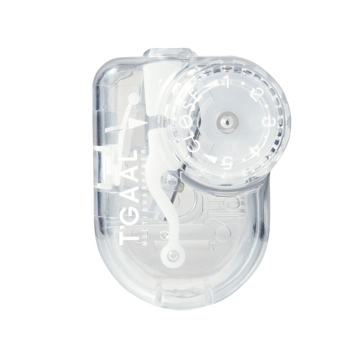 T'Gaal Clear Pencil Sharpener