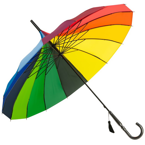 Parapluie pagode classique boutique en arc-en-ciel - BCSPPRain