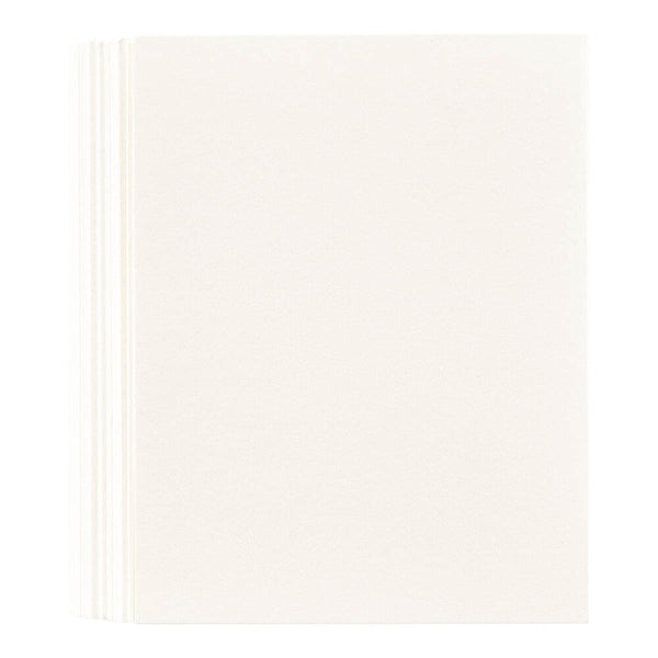 Bisque A2 BetterPress Cotton Card Panels {25pk}