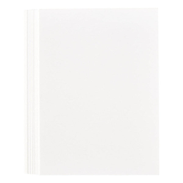 Porcelain A7 BetterPress Cotton Card Panels {25pk}