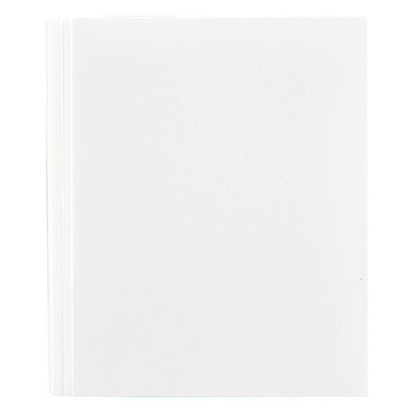 Porcelain 8.5x11 BetterPress Cotton Card Panels {25pk}