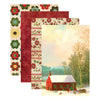 Christmas Velvet 6 x 9 Paper Pad | Christmas Flea Market Finds by Cathe Holden