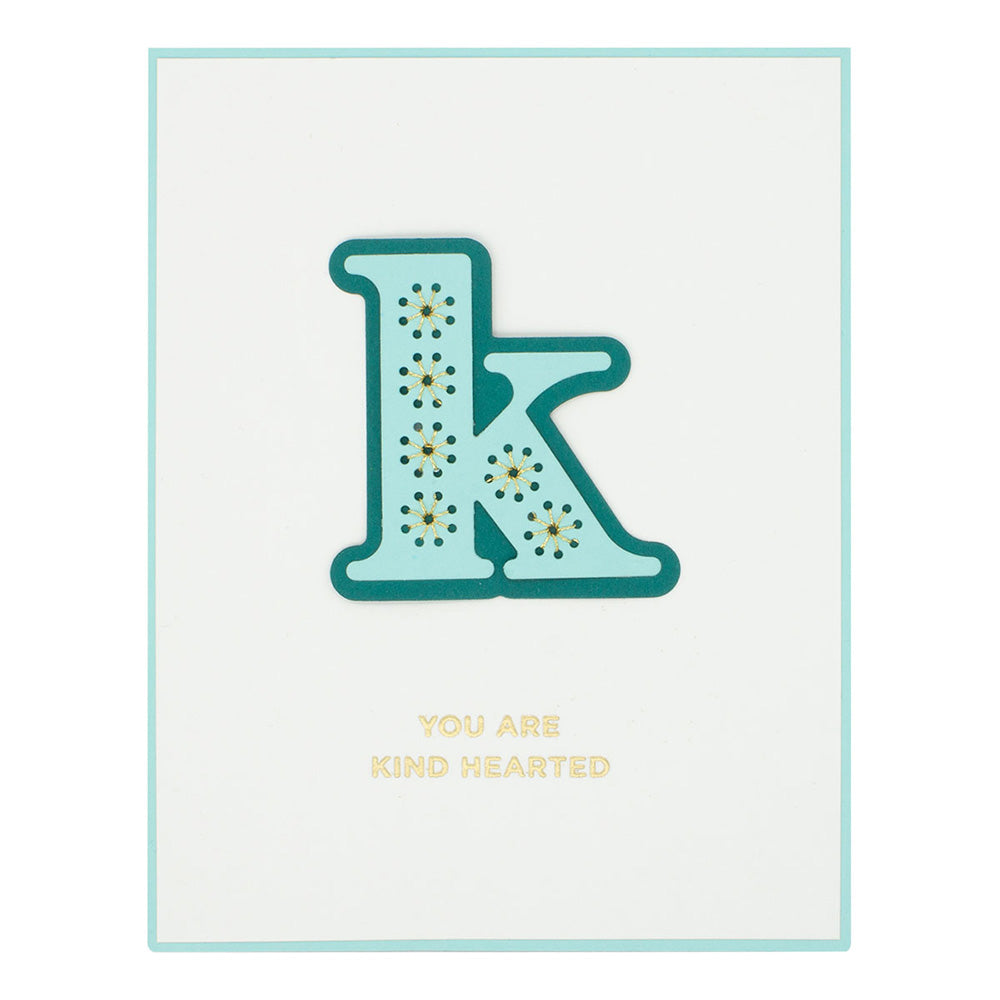 Descriptors Hot Foil Plate {Glimmer} | Stitched Alphabet Collection