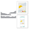 Cloudscape Etched Die Set | Color Block Background Collection