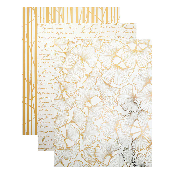 Woodland Tales Foiled Acetate & Vellum Paper Pack