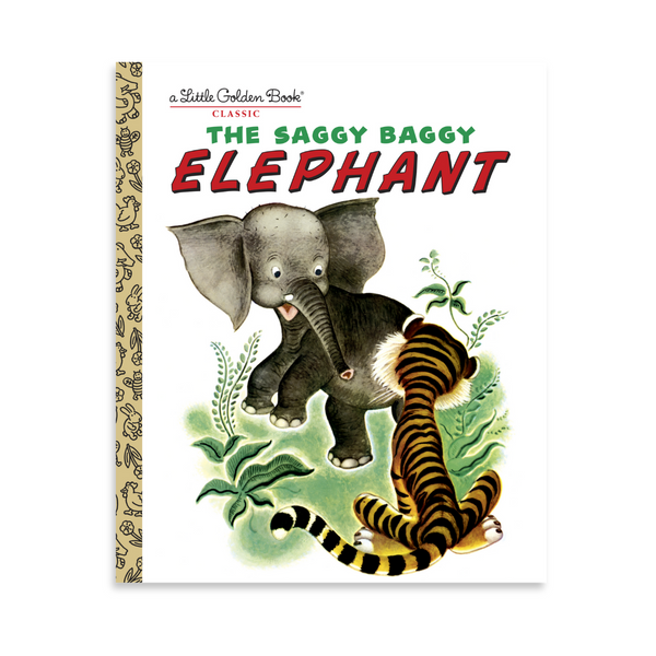 Saggy Baggy Elephant | Little Golden Book