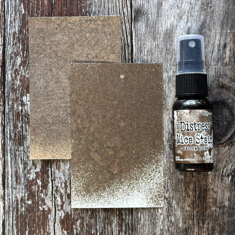 Fallen Acorn Mica Stain {Halloween} | Tim Holtz