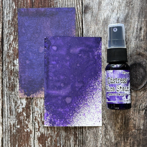 Ominous Twilight Mica Stain {Halloween} | Tim Holtz