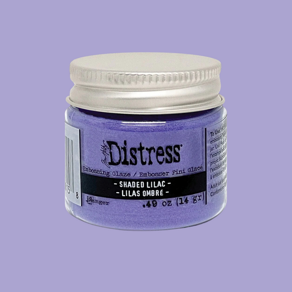 Shaded Lilac Distress Embossing Glaze | Tim Holtz