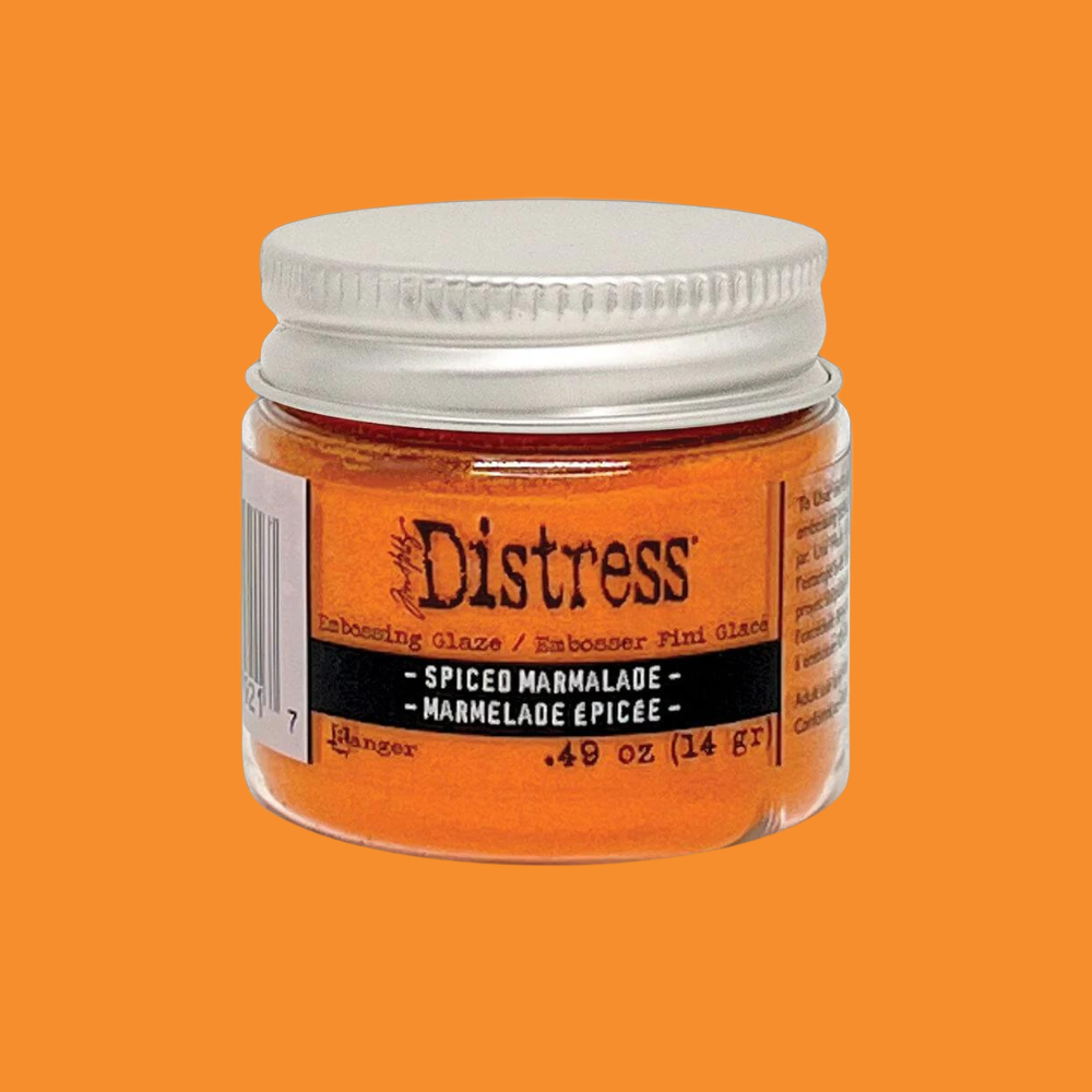 Spiced Marmalade Distress Embossing Glaze