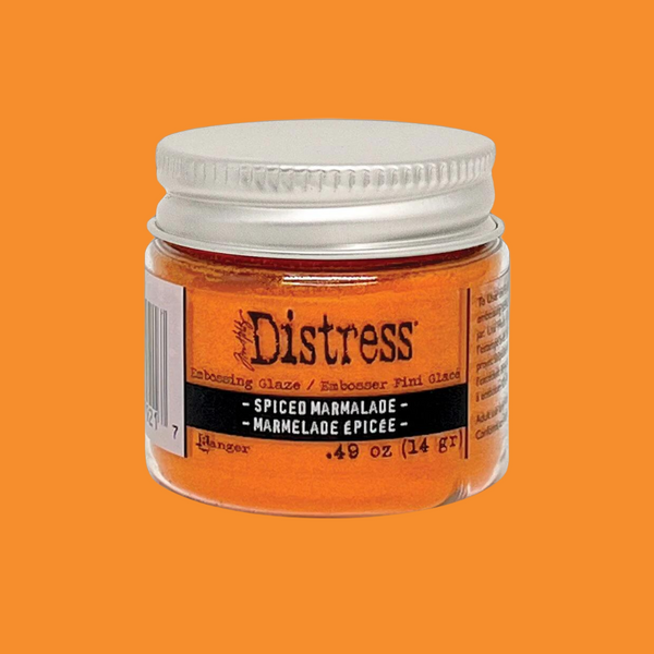 Spiced Marmalade Distress Embossing Glaze {coming soon!}