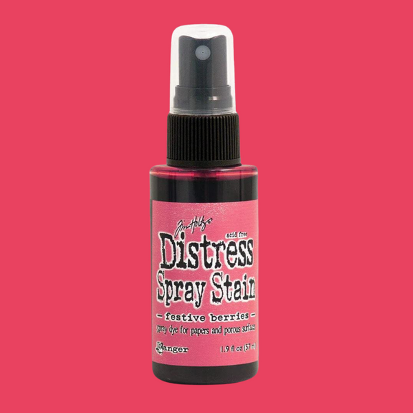 Festive Berries Distress Spray Stain