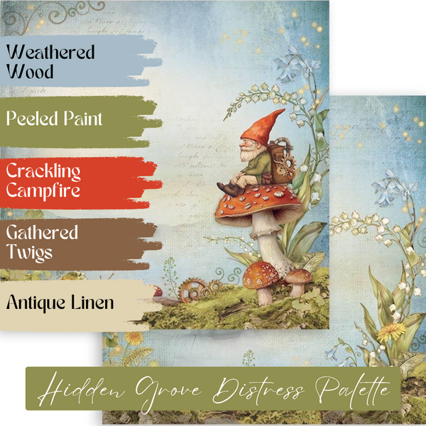 Hidden Grove 8x8 Single-Sided Paper Pad | Farrel Tailor {coming soon!}