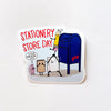 Stationery Store Day 2024 Street Team at the Mailbox Vinyl Sticker