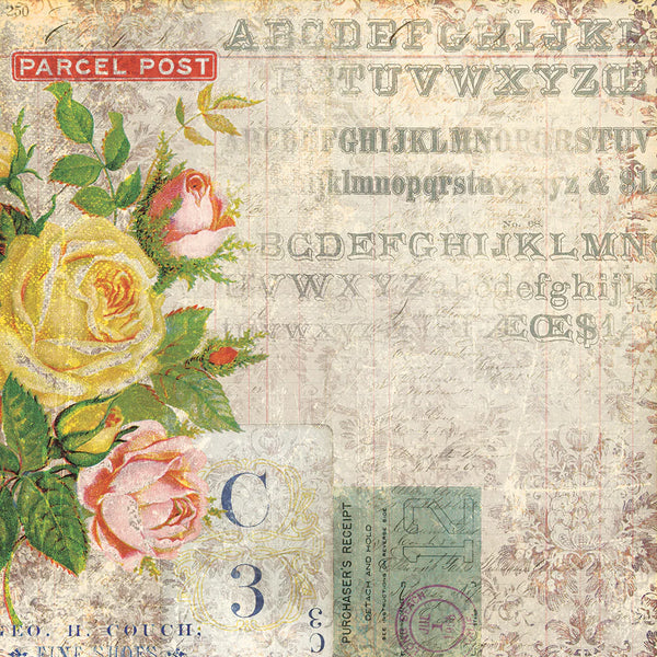 Wallflower 8x8 Paper Stash | Tim Holtz Vault Release