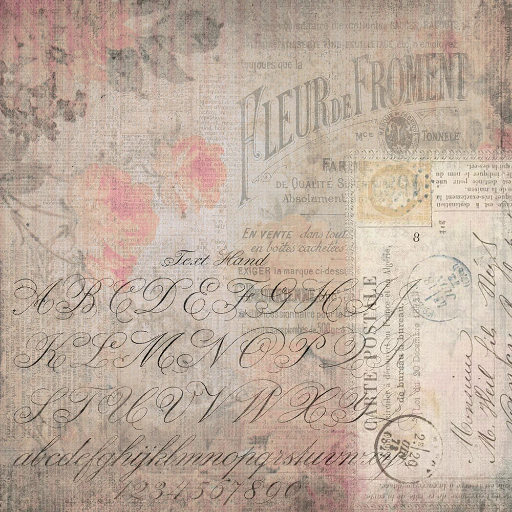 Wallflower 8x8 Paper Stash | Tim Holtz Vault Release