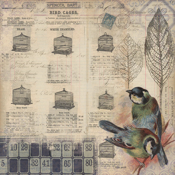 Wallflower 8x8 Paper Stash | Tim Holtz Vault Release