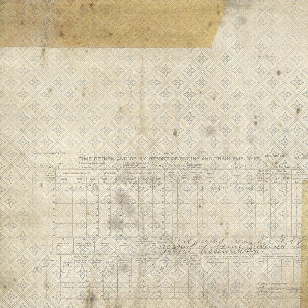 Memoranda 12x12 Paper Stash | Tim Holtz Vault Release