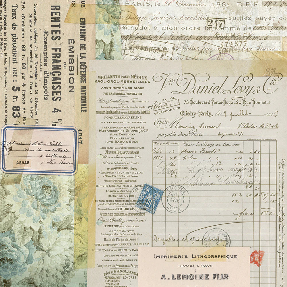 Memoranda 8x8 Paper Stash | Tim Holtz Vault Release