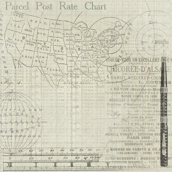 Correspondence 12x12 Paper Stash | Tim Holtz Vault Release