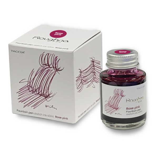 Rose Pink Fountain Pen Ink | Roughna