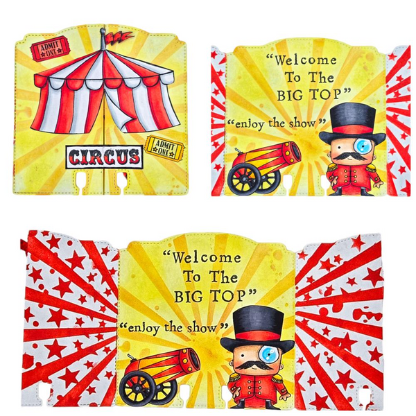 The Big Top A6 Stamp Set No. 1206