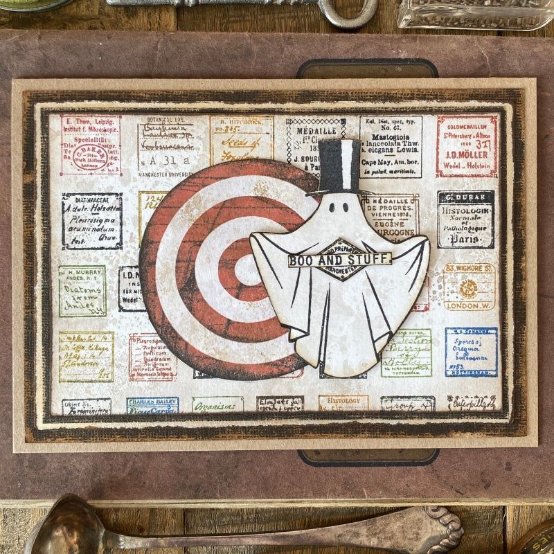 Curator Cling Stamp Set {Halloween} | Tim Holtz