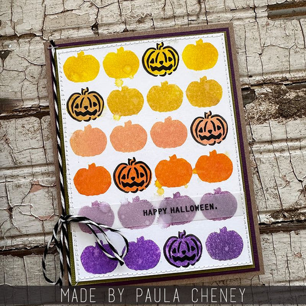 Jacks Layering Stencil {Halloween} | Tim Holtz