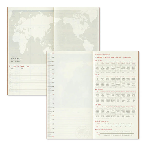 Dated 2025 Monthly Regular-Size {Limited Edition} | Traveler's Notebook