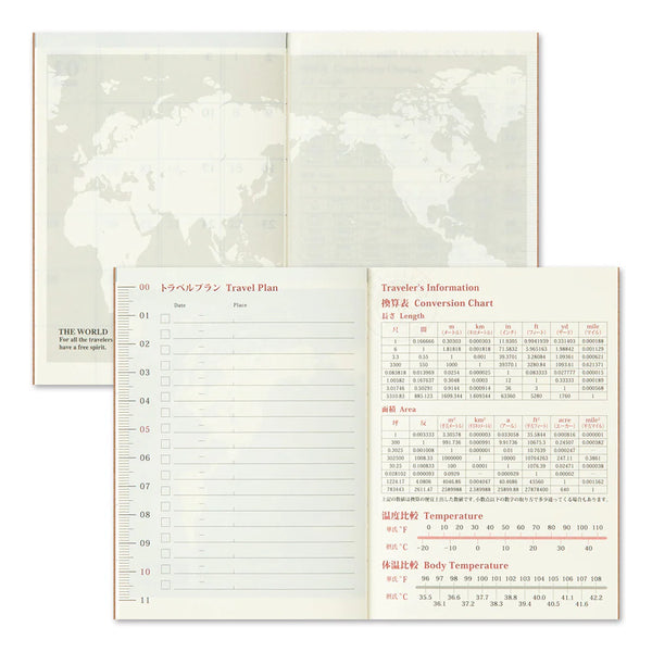 Dated 2025 Monthly Passport-Size {Limited Edition} | Traveler's Notebook