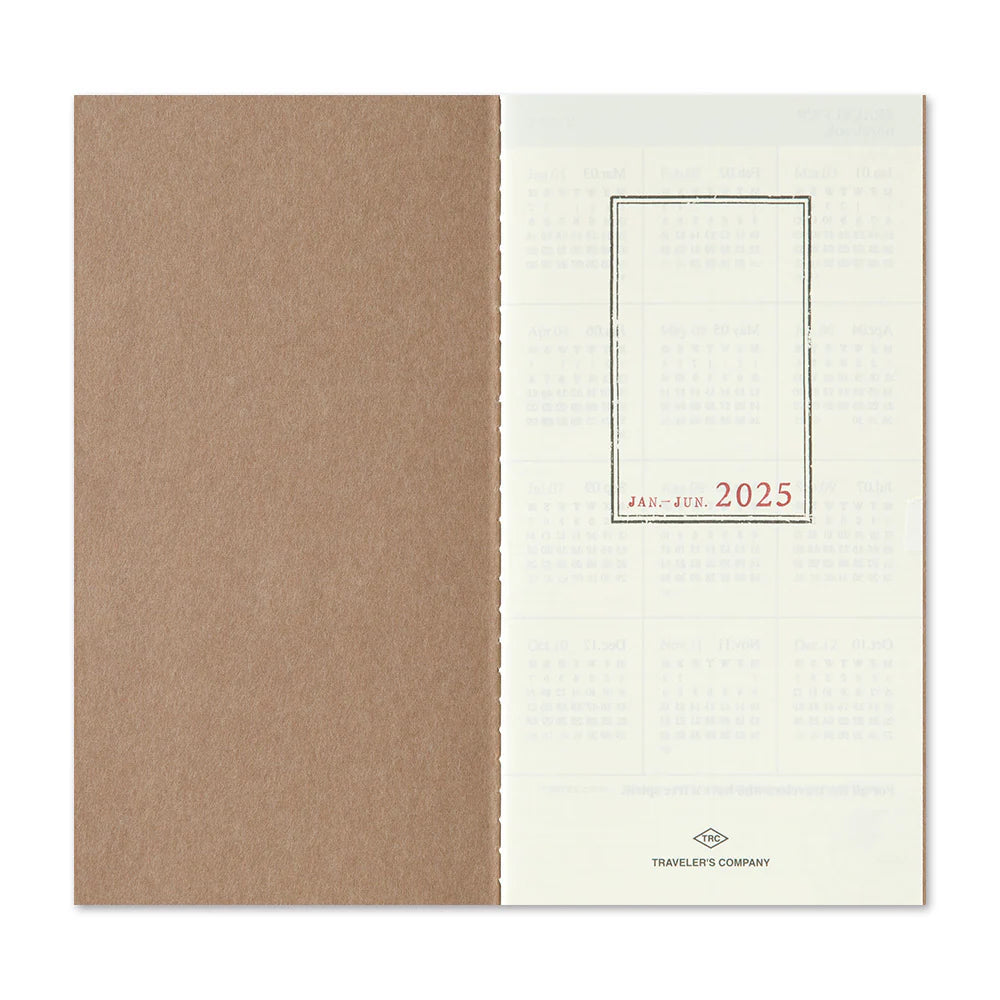 Dated 2025 Weekly + Memo Regular {Limited Edition} | Traveler's Notebook