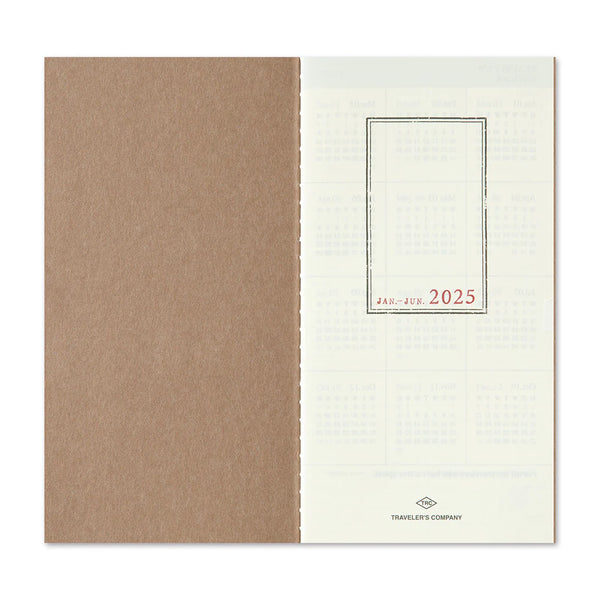 Dated 2025 Weekly + Memo Regular {Limited Edition} | Traveler's Notebook