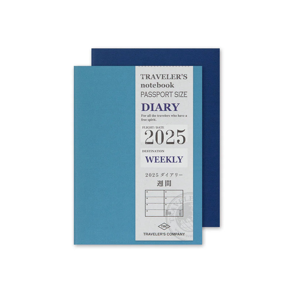 Dated Weekly 2025 Passport-Size {Limited Edition} | Traveler's Notebook {clearance}