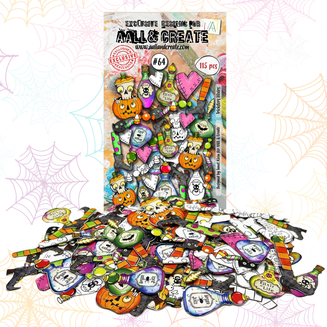 Tricksters Elixirs Ephemera Pack No. 64 | Ghouls' Night Out {Halloween 2024}