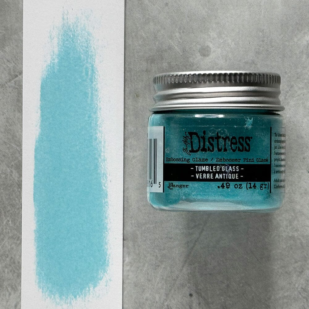 Tumbled Glass Distress Embossing Glaze | Tim Holtz