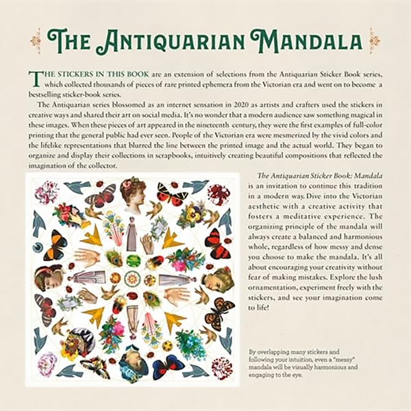 Antiquarian Sticker Book | Mandala