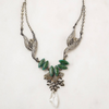 Deco Rhinestone Drop Necklace