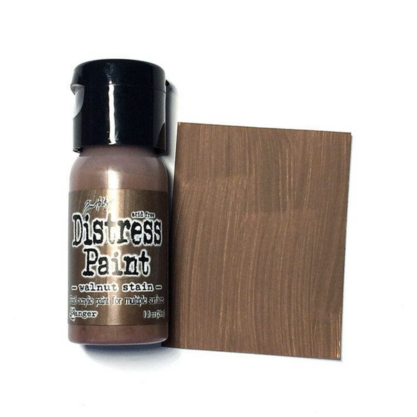 Walnut Stain Distress Paint {coming soon!}