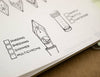 Nibs & Ink 4x6 Clear Stamp Set