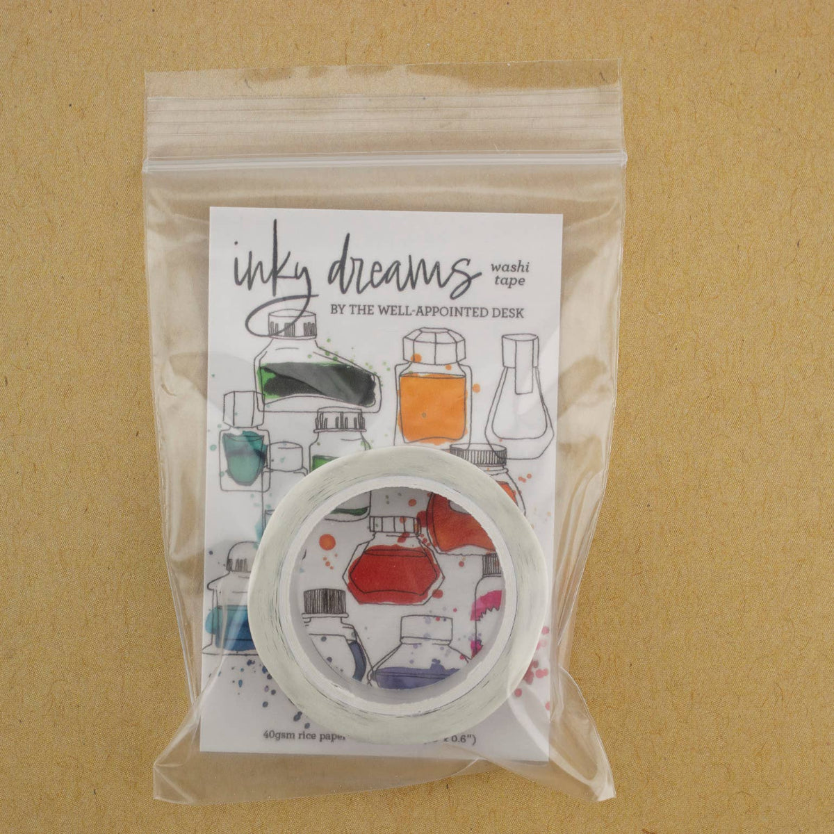 Inky Dreams Ink Bottle Washi Tape