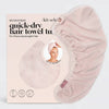 Blush Quick-Dry Hair Towel