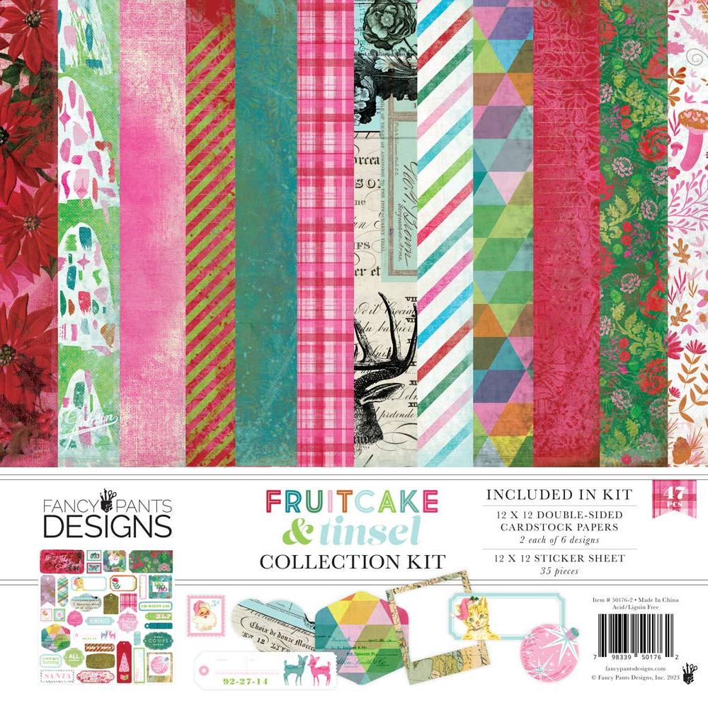 Fruitcake & Tinsel 12x12 Collection Kit