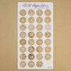 Date Dots Sticker Sheets