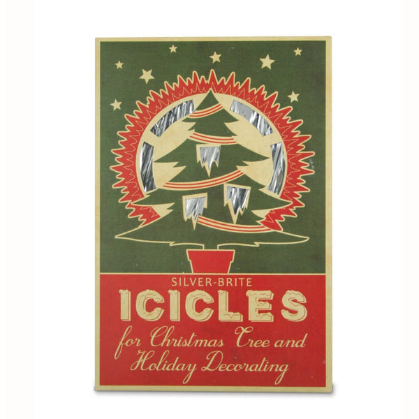 Vintage-Inspired Silver Brite Icicles