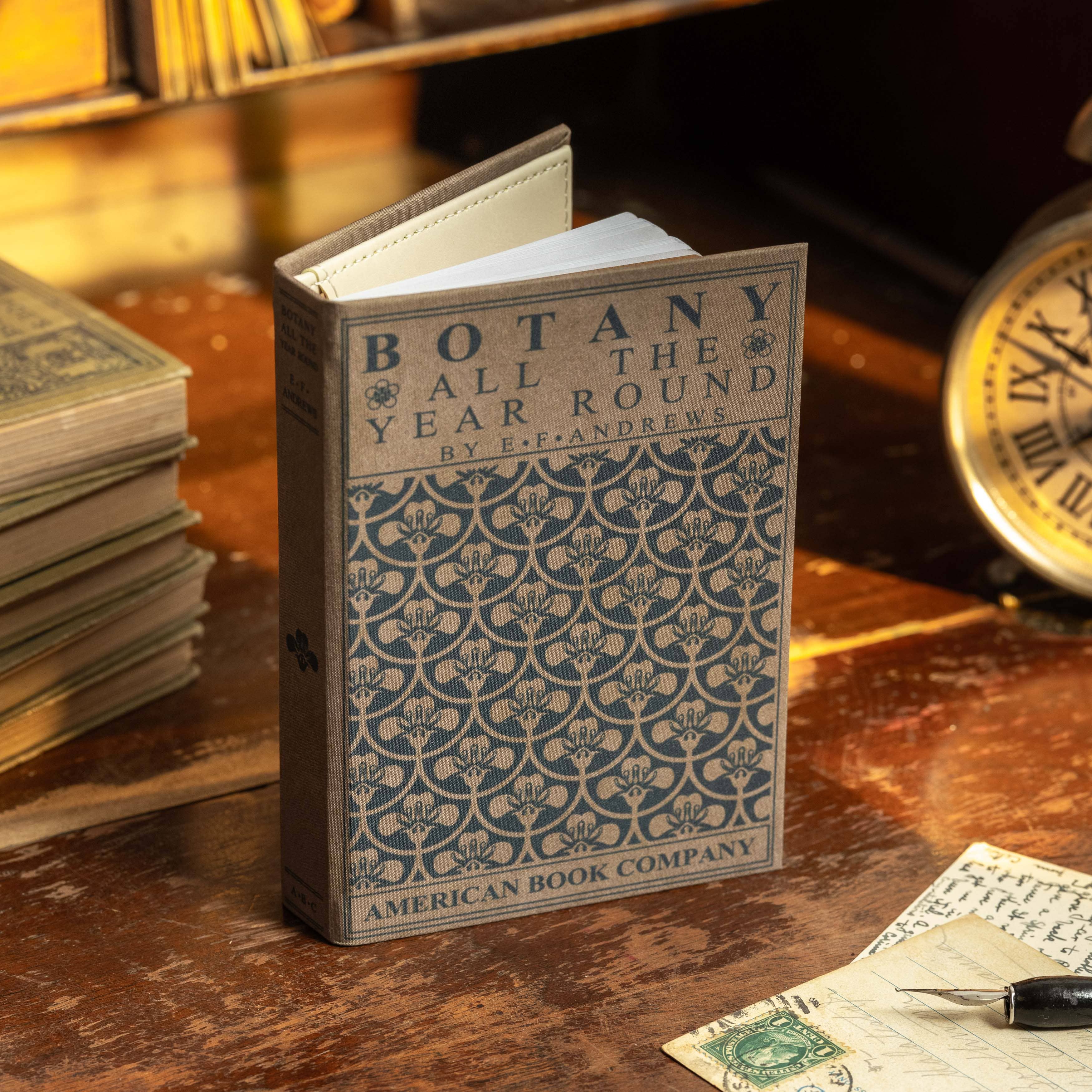 Botany All the Year Round Passport/Notebook Wallet | E. F. Andrews 1903